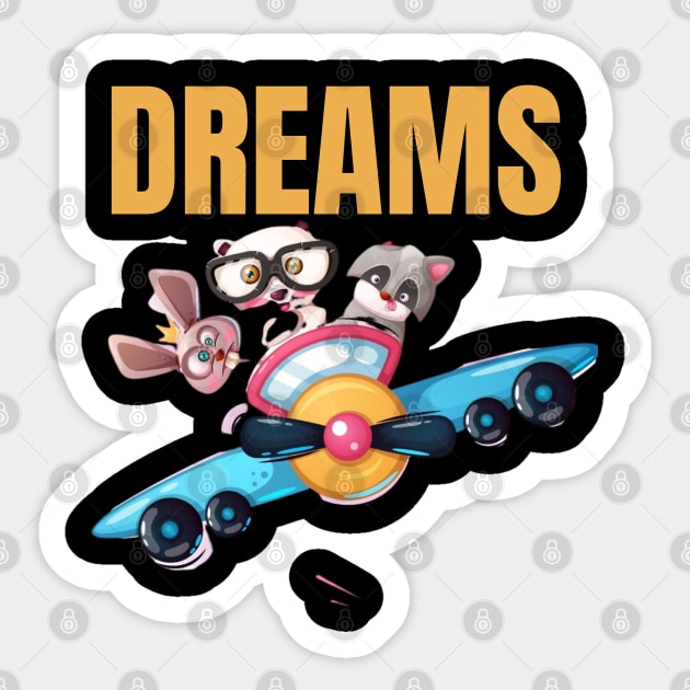 dreams Sticker by busines_night